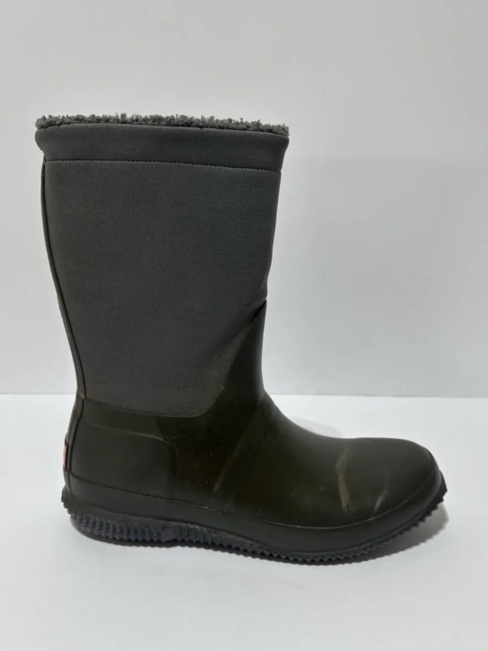Hunter Women’s Original Insulated Roll Top Sherpa Boots Stratus/Luna, Size 8 M